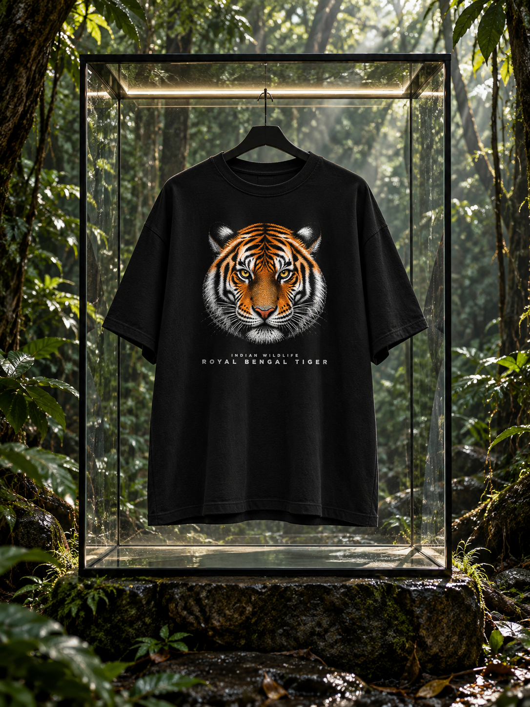 Royal Bengal Tiger Oversized Unisex T-Shirt