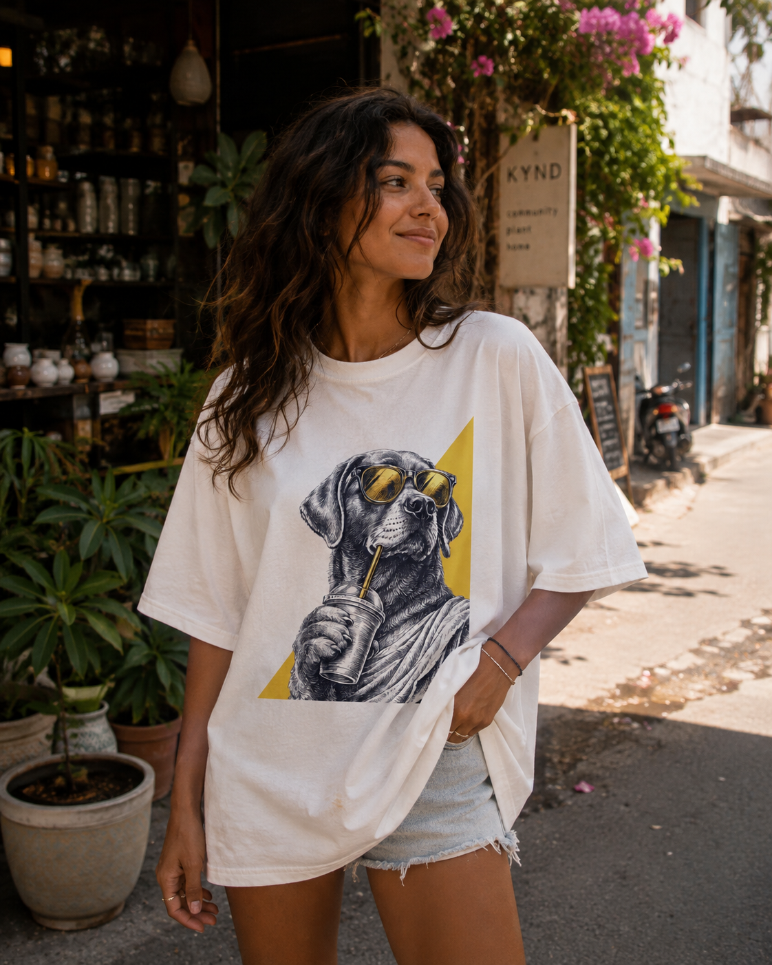 Sir Barksalot Oversized Unisex T-Shirt
