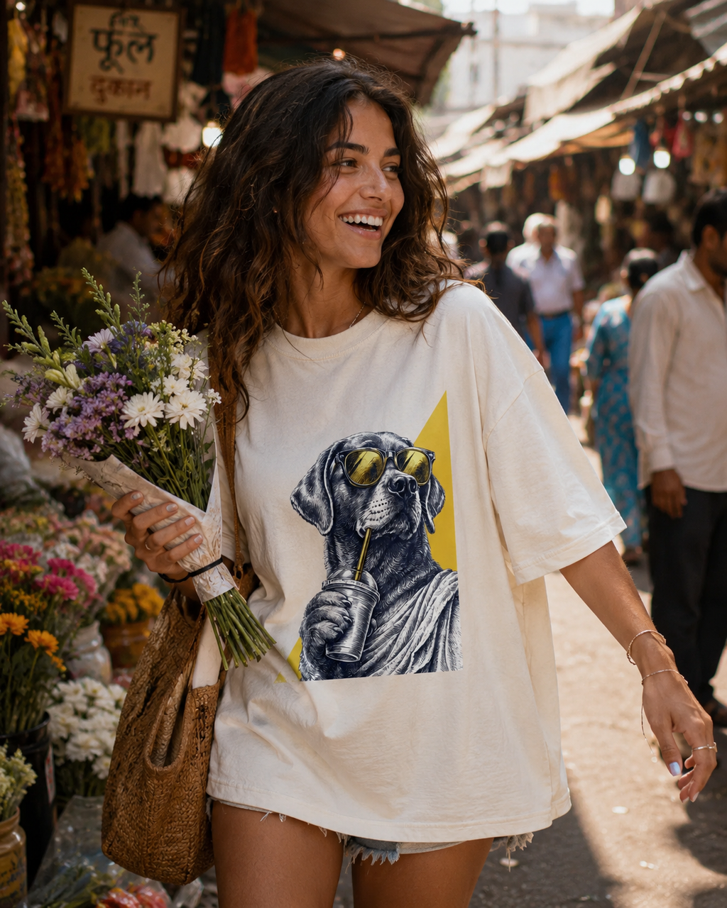 Sir Barksalot Oversized Unisex T-Shirt
