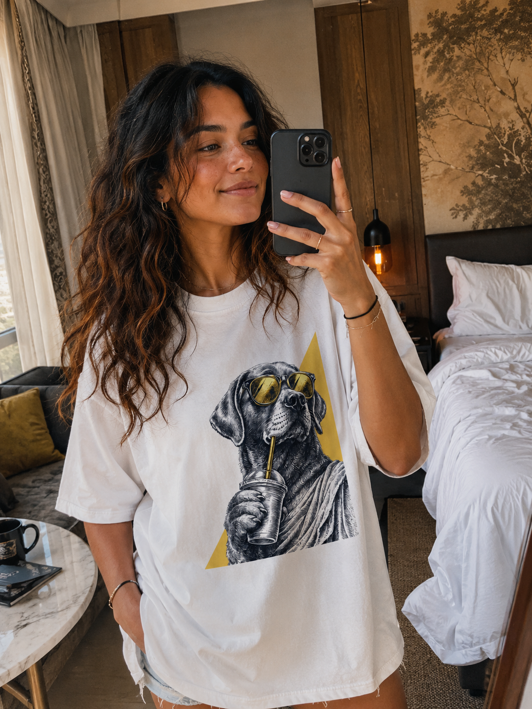 Sir Barksalot Oversized Unisex T-Shirt
