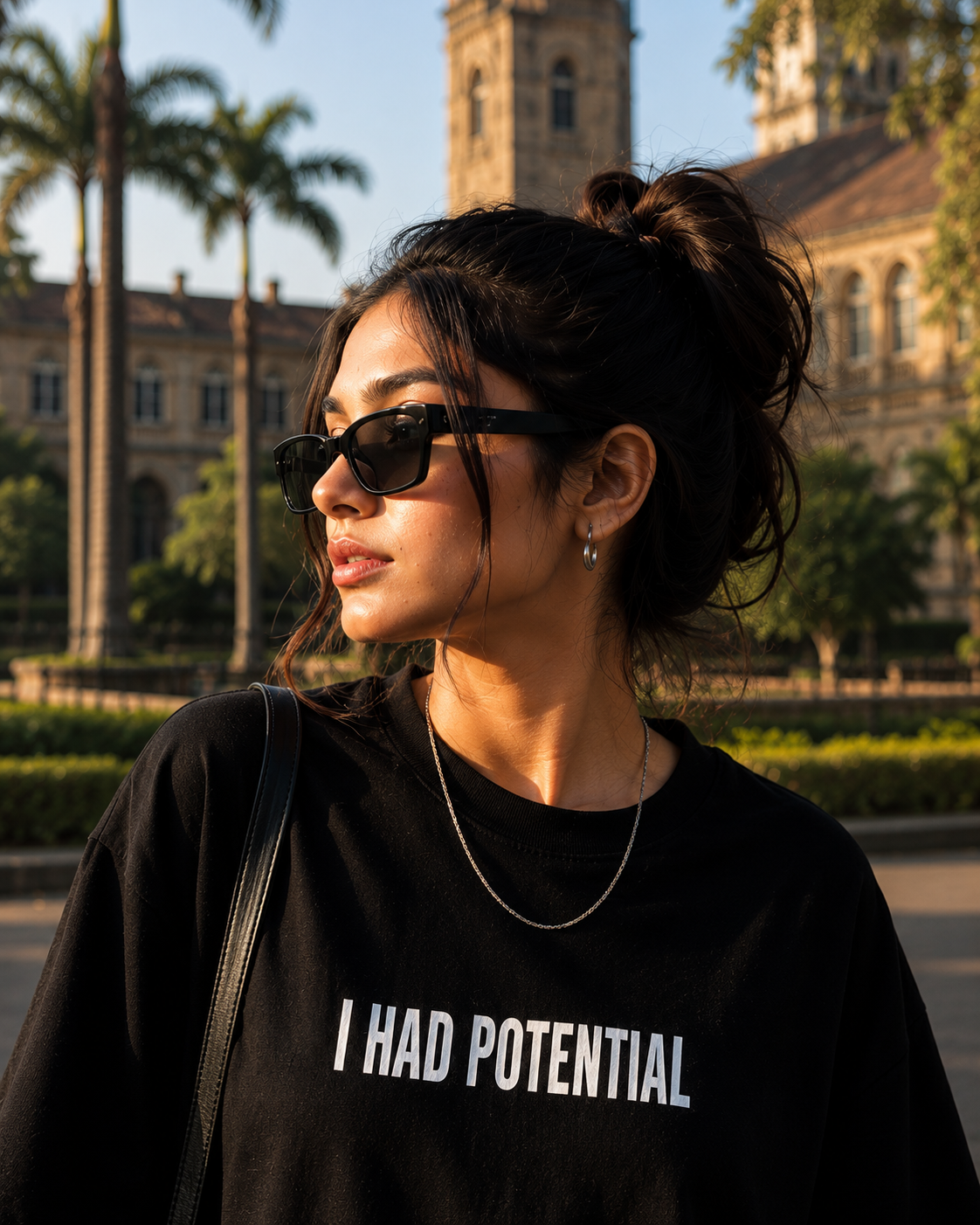 I Had Potential Oversized Unisex T-Shirt