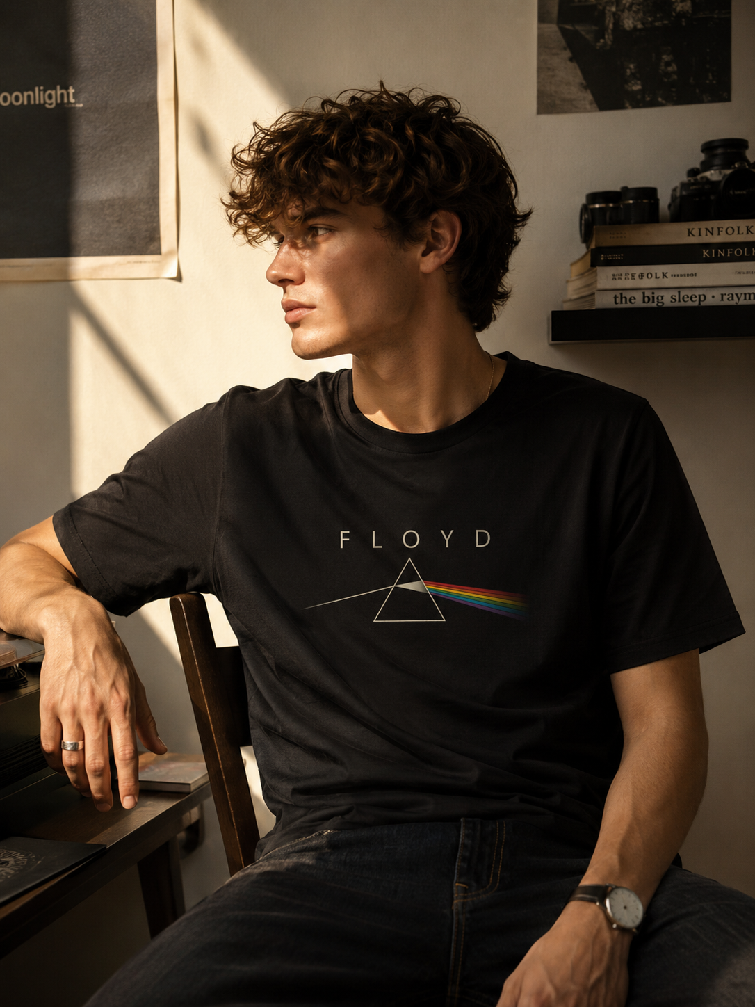 Floyd Half Sleeve Round Neck T-Shirt