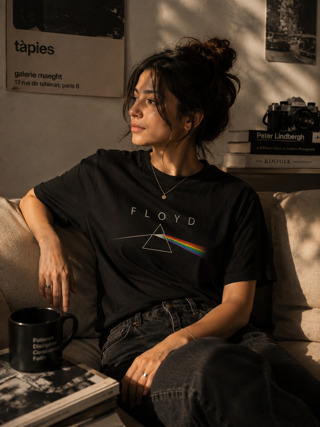 Floyd Half Sleeve Round Neck T-Shirt