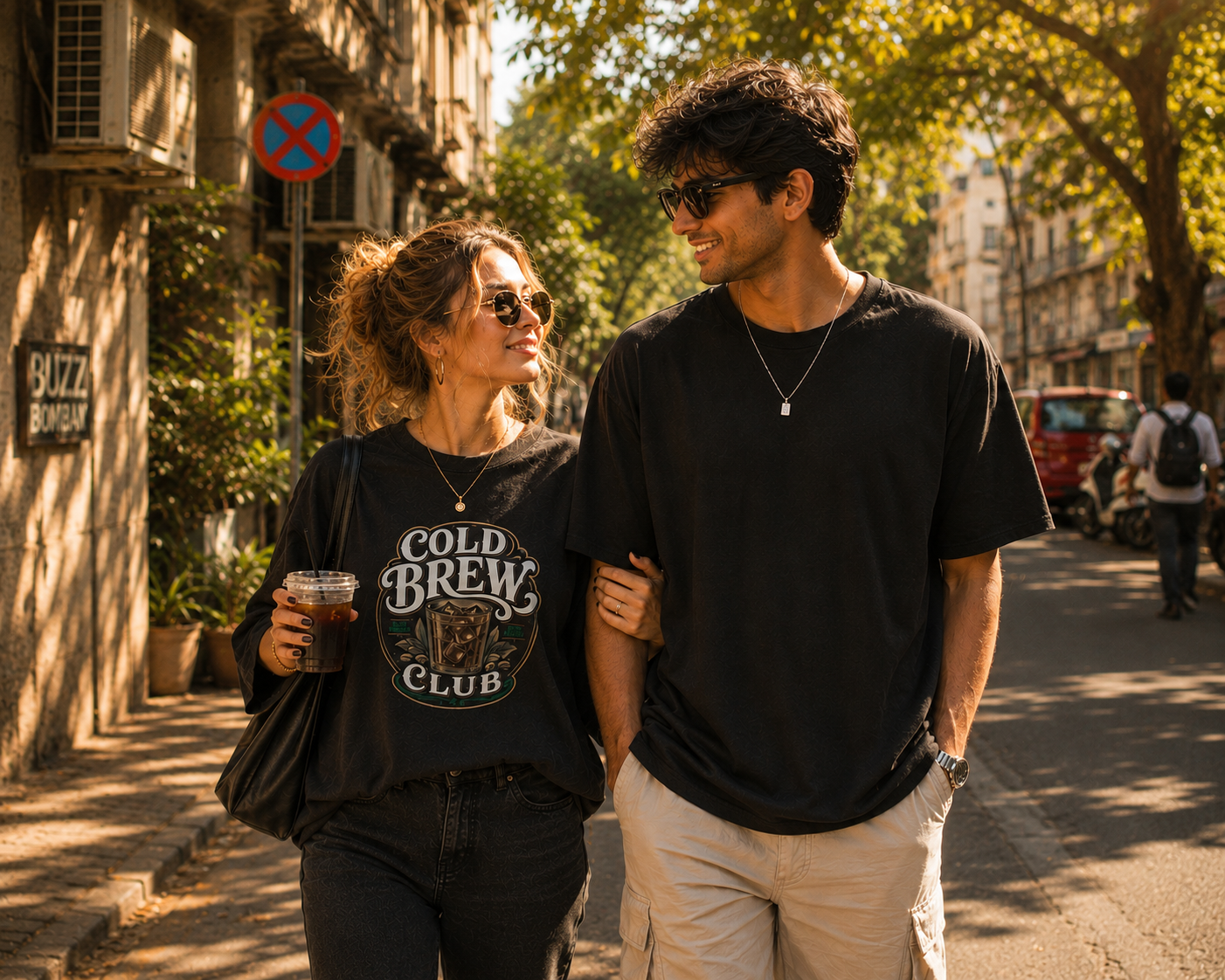 Cold Brew Club Oversized Unisex T-Shirt