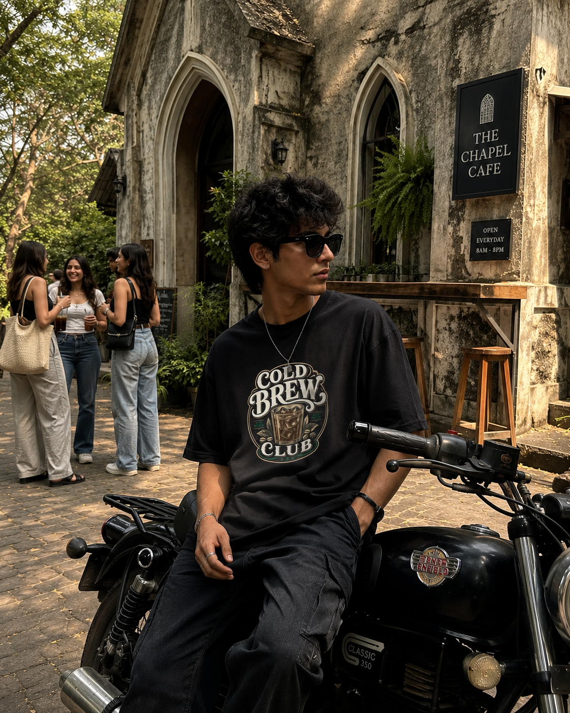 Cold Brew Club Oversized Unisex T-Shirt