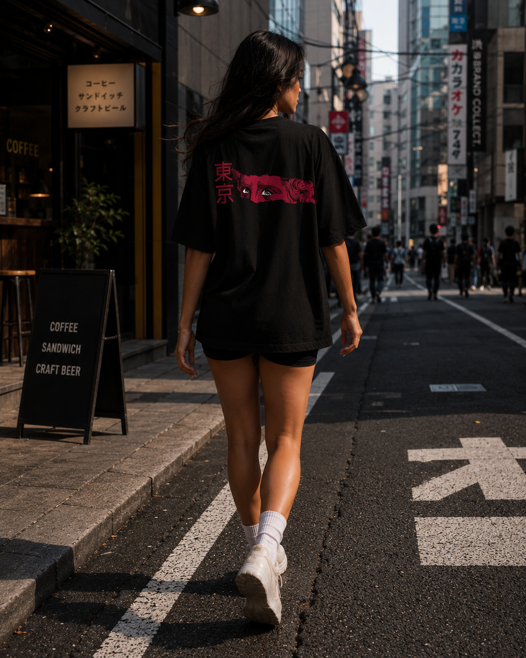 Tokyo City Oversized Unisex T-Shirt