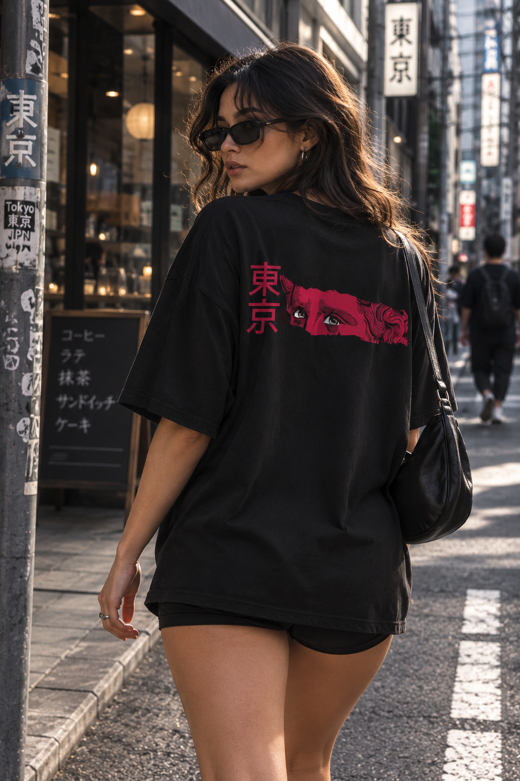 Tokyo City Oversized Unisex T-Shirt