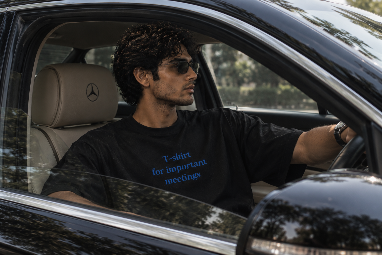 Important Meetings Oversized Unisex T-Shirt