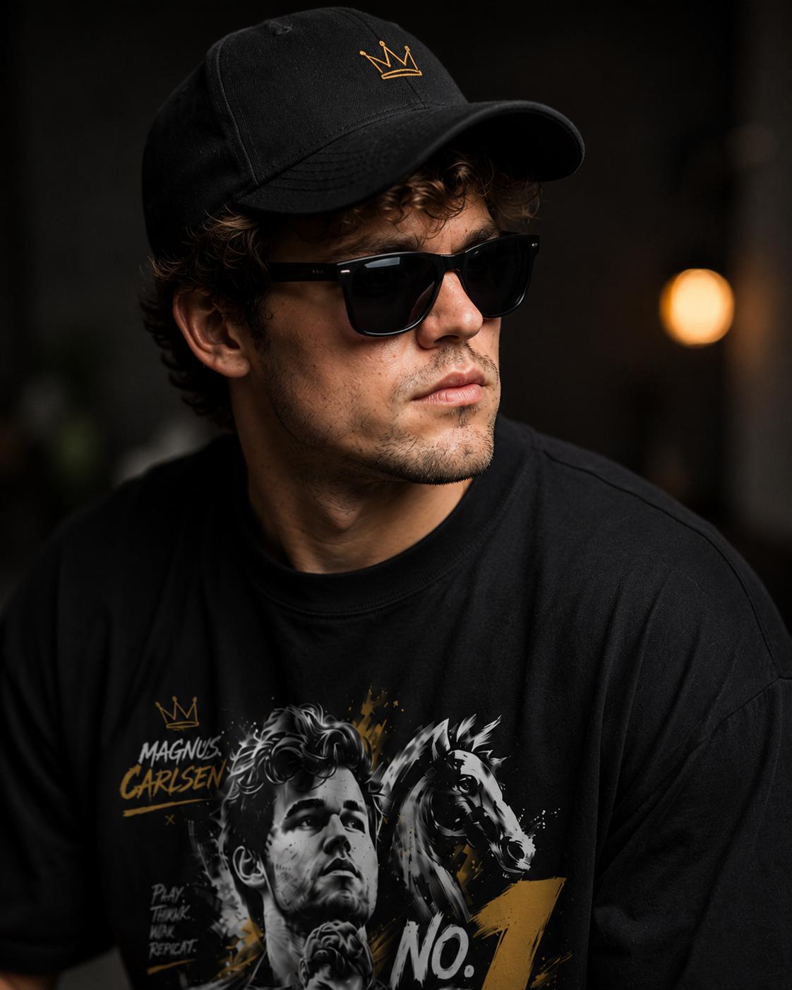 Chess Master Oversized Unisex T-Shirt