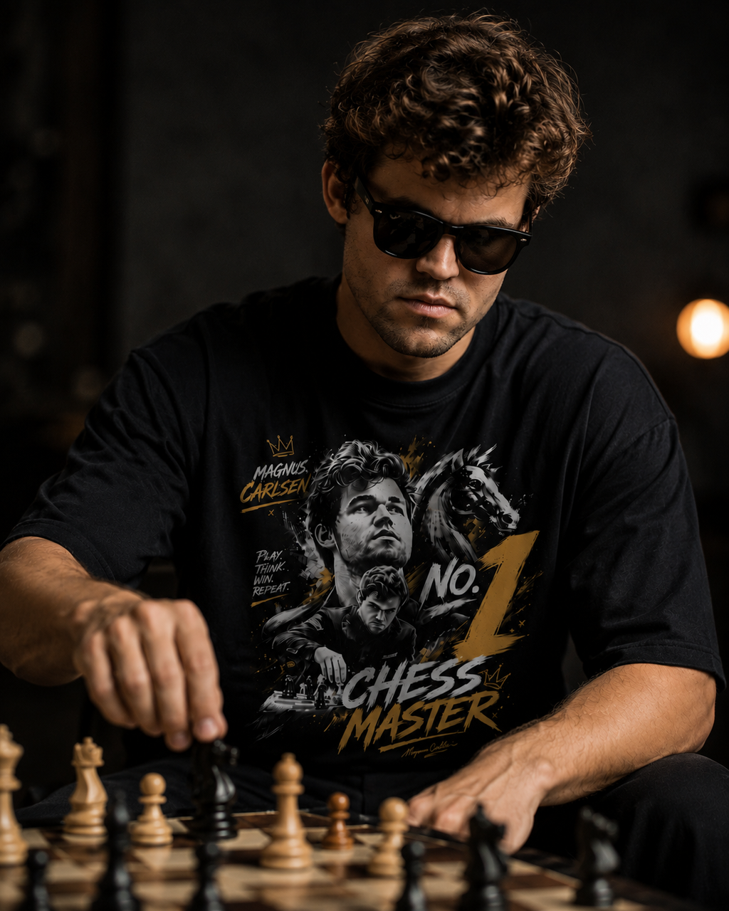 Chess Master Oversized Unisex T-Shirt