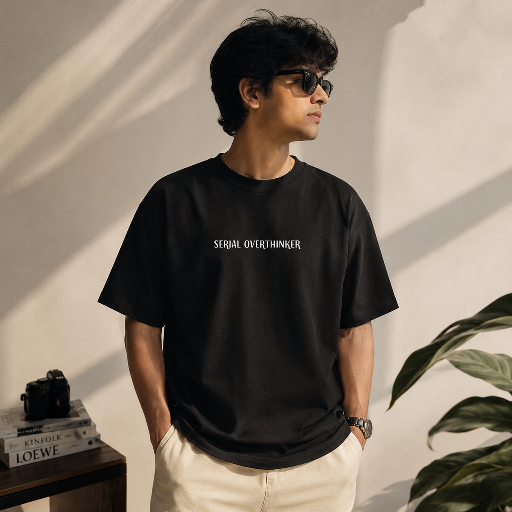 Serial Overthinker Oversized Unisex T-shirt