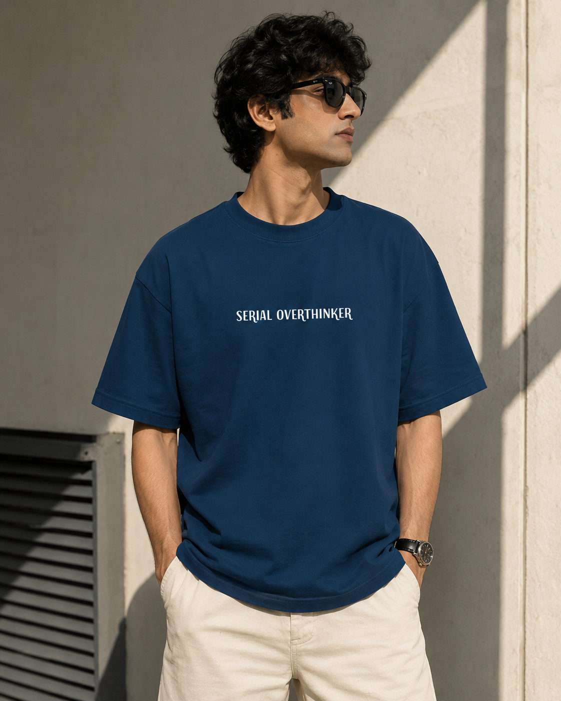 Serial Overthinker Oversized Unisex T-shirt