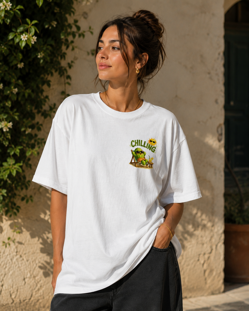 Cactus Club Oversized Unisex T-Shirt