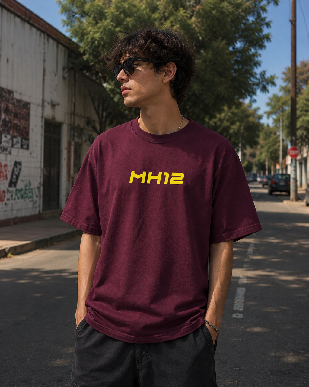 MH12 Oversized Unisex T-shirt