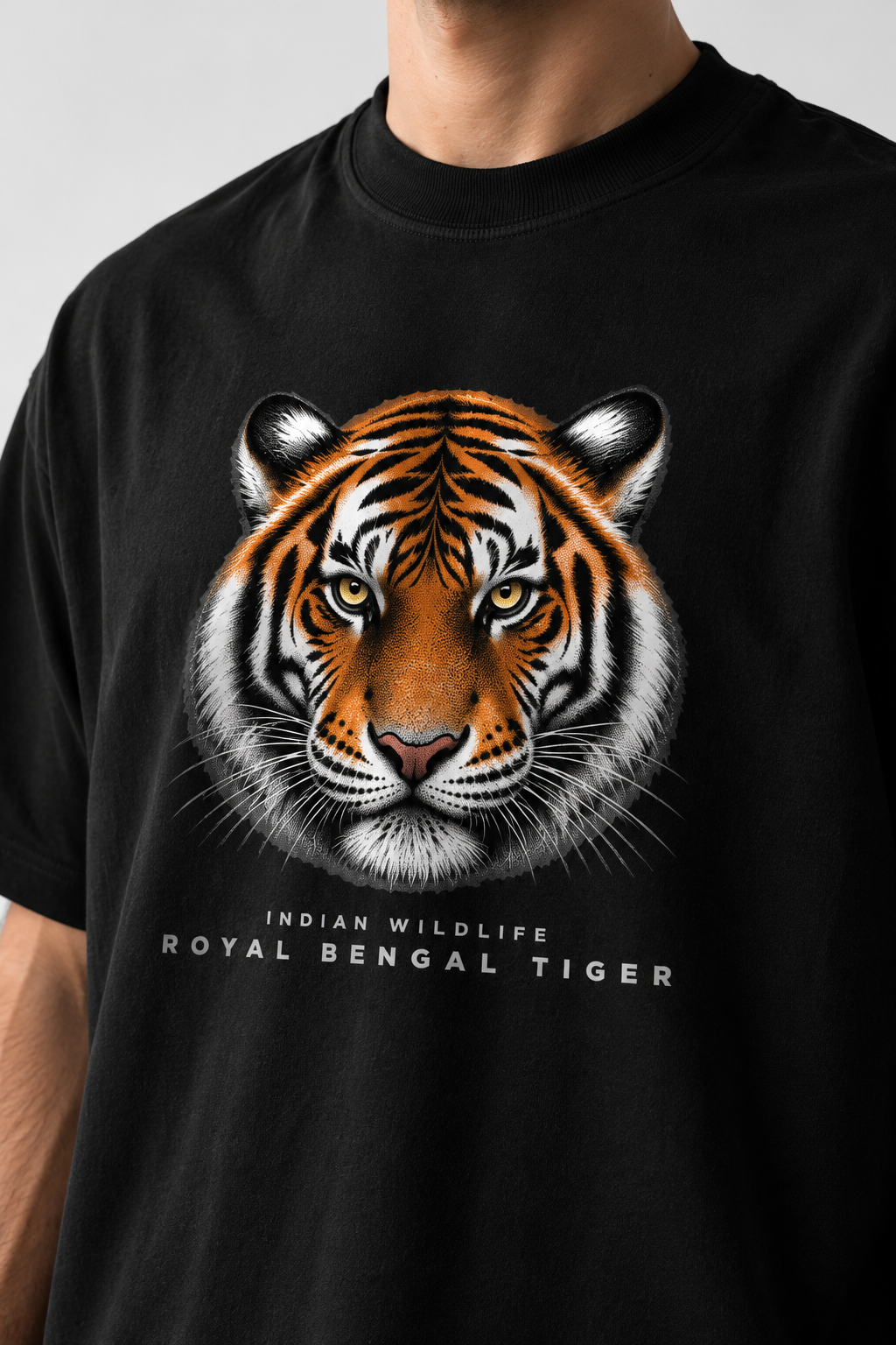 Royal Bengal Tiger Oversized Unisex T-Shirt